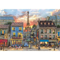 Miniatyrbillede 2 af 2: Clementoni - 1000p Streets of Paris - 70 x 50 cm Flerfärgad
