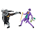 Miniatyrbillede 5 af 6: BATMAN - BATTLE PACK Figur 30 CM Batman VS The Joker - Batman Adventures Lila, svart och grå