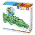 Miniatyrbillede 3 af 3: Krokodille at ride - INTEX - Længde 193 cm - Blandet - Fra 3 år blått och grönt