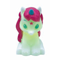 Pikkukuva 3 / 6: 3D-yövalo värivaihteluilla Unicorn design Noin. 13 cm