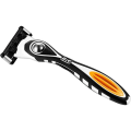 Miniatyrbillede 3 af 4: Bic Hybrid 5 Flex Refill, 4 enheder (pakke med 1) Svart