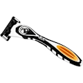 Pikkukuva 3 / 4: Bic Hybrid 5 Flex Refill, 4 kpl (1 kpl pakkaus) Svart