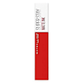 Miniatyrbillede 1 af 4: Læbestift - Maybelline New York - Superstay Matte Ink - N°320 Individualist - 5ml - Fløjlsmat finish Röd