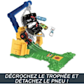 Miniatyrbillede 5 af 6: Hot Wheels-Monster Trucks Arena Smashers Challenge Loading Rhinomite HTP18 Flerfärgad