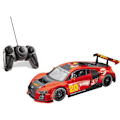 Pikkukuva 1 / 4: Audi R8 Le Mans Series Hot Wheels 1:14 mittakaavassa radio-ohjattu ajoneuvo VARMA HJUL - AUDI - R8 LMS