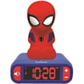 Pikkukuva 1 / 5: Digital herätysvalaisin LEXIBOOK - Spiderman - 3D valollinen ja ääneen - Punainen ja sininen - Lapsi Röd