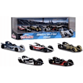 Miniatyrbild 1 av 6: MAJORETTE Formula-E Box 5 Metal Vehicles 1/64:e - Glow in the dark - Display box - Flerfärgad Flerfärgad