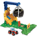 Miniatyrbillede 1 af 6: Hot Wheels-Monster Trucks Arena Smashers Challenge Loading Rhinomite HTP18 Flerfärgad