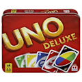 Pikkukuva 2 / 6: Mattel Games - Uno Deluxe - Perhekorttipeli - 7-vuotiaat ja sitä vanhemmat K0888 -