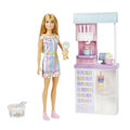 Miniatyrbillede 1 af 5: Barbie - Ice Cream Vendor Box - Modedukke - Fra 3 år