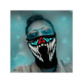 Miniatyrbild 3 av 3: Monster Led Mask - BigBuy Carnival