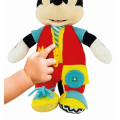 Pikkukuva 3 / 5: Clementoni - Montessori - Baby Mickey - Pehmo pukeutumiseen Röd