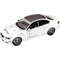 Miniatyrbillede 1 af 2: BMW M3 1:14 fjernstyret bil - MONDO - Trofast kopi af en BMW M3 Racing - Hvid og Sort Vit och svart