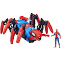 Miniatyrbillede 1 af 5: Spider-Man Combat Spider Vehicle Figur - Affyrer vand og projektiler - fra 4 år og opefter - HASBRO, Marvel Flerfärgad