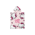 Miniatyrbillede 1 af 2: Poncho - Hello Kitty - Rose - 100% Polyester - Barn - Efterår/Vinter Rosa Unik storlek