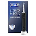 Miniatyrbild 6 av 6: Elektrisk tandborste - ORAL-B - Vitality Pro - 3 borstlägen - Inbyggd timer - Uppladdningsbar Svart