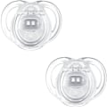 Miniatyrbillede 1 af 4: Tommee Tippee Anytime Sutter 0-6m To Pandaer - Pakke med 2 - Silikone - Baby - tilfældige farver Blå