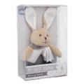 Miniatyrbild 3 av 3: Rabbit Rattle - CHICCO - My Sweet Doudou - Soft Plush - Birth - Mixed Beige, grått och vitt