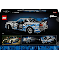 Pikkukuva 6 / 6: LEGO Technic 42210 Nissan Skyline GT-R (R34) 2 Fast 2 Furious - Setti aikuisille Svart grå