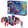 Miniatyrbillede 3 af 5: Spider-Man Combat Spider Vehicle Figur - Affyrer vand og projektiler - fra 4 år og opefter - HASBRO, Marvel Flerfärgad