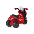 Miniatyrbillede 2 af 4: Elbil til børn - PEG PEREGO - Ducati Desmosedici Evo - Rød - 3 hjul - Batteri Röd