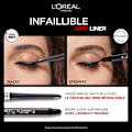 Pikkukuva 2 / 6: Silmänrajaus - L'OREAL PARIS - FAILLIBLE - Vedenpitävä sisäänvedettävä kynä - Kestää jopa 36 tuntia* - Taupe Grey Taupe Grå
