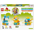 Miniatyrbillede 6 af 6: LEGO DUPLO Min By 10448 Dyr På Ruller 3-I-1 - Byggelegøj For Børn Fra 2 År - Hund Flerfärgad