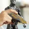 Miniatyrbillede 3 af 6: Black Panther Blast Gear Deluxe 30 cm Action Figur - Avengers - Titan Hero Series Svart panter