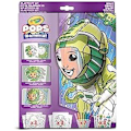 Pikkukuva 2 / 2: Crayola POPS - 3D-toimintasarja, värjäämiseen ja 3D-piirustusten luomiseen, Luova toiminta ja lahja lapsille, Avaruusaihe, Flerfärgad