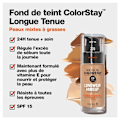 Miniatyrbillede 2 af 3: Fundament - REVLON - Colorstay - N°350 Rich Tan - 30ml - Kombinerede til fedtet hud Beige