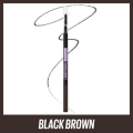 Miniatyrbillede 3 af 5: Maybelline Brow Ultra Slim mørkebrun øjenbrynsblyant Sort Brun