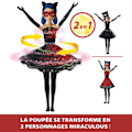 Pikkukuva 2 / 6: Poppu Ladybug Transformaatio - BANDAI - Miraculous 26 cm - Vaatevaihto röd svart