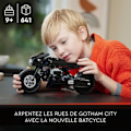 Miniatyrbillede 6 af 6: LEGO® Technic 42155 Batman's Batcycle, Modelbygning, Motorcykellegetøj, Samlerobjekt Vit