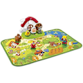 Miniatyrbild 1 av 4: Chicco Lekset Farm Animals 2 i 1 interaktiv lekmatta för att lära sig former och djur Flerfärgad