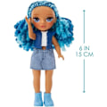Pikkukuva 4 / 6: Rainbow High Littles - 15cm nukke + lemmikki - Sininen - Alkaen 4 vuotta Blå