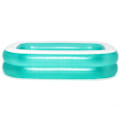 Miniatyrbillede 3 af 4: Børneopblæsning swimmingpool - Bestway - Rektangulær - 201 x 150 x 51 cm - Blå