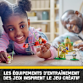 Pikkukuva 6 / 6: LEGO® Star Wars 75358 Tenoo Jedi -temppeli, lelu droidiminihahmolla ja joogamestari Flerfärgad