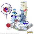 Miniatyrbillede 4 af 5: MEGA Pokémon - Piplup og Farfuret - Byggelegetøj - 7 år og derover HKT20 Flerfarvet