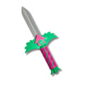 Miniatyrbild 1 av 3: Squid Game 3 Kniv/Dolk replika - inte vass Grön M