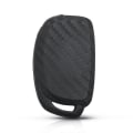 Miniatyrbild 3 av 5: Silicone Carbon 3-knapps bilnyckelfodral till Hyundai Black 3 Buttons