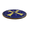 Miniatyrbild 5 av 6: Trä/metall Medeltida bas Viking Shield SWE159 multifärg one size
