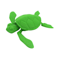 Miniatyrbild 5 av 5: Flexi Turtle Green 12cm leksak Green Flexi Turtle Green
