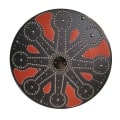 Miniatyrbild 1 av 5: Trälädermetallprydnader Skotska Targe-sköld SWE06 multifärg one size