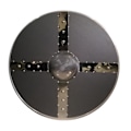 Miniatyrbild 1 av 5: Skotsk Targe-sköld i träläder i rostfritt stål SWE04 multifärg one size