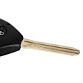 Miniatyrbild 4 av 4: 4-knapps bytesnyckelskalsfjärrkontroll till Toyota Svart one size