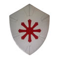 Miniatyrbild 1 av 6: Metal Medieval Cross Viking Shield SWE69 multifärg one size