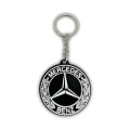 Miniatyrbild 2 av 3: Nyckelring emblem 50 mm tillbehör till Mercedes Benz Svart M