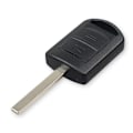 Miniatyrbild 3 av 5: Key FOB Shell Remote 2 Button Hu100 Blade för Opel Svart one size
