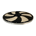 Miniatyrbild 6 av 6: Trä / metall Medeltida läderbas Viking Shield SWE59 multifärg one size