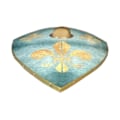 Miniatyrbild 6 av 6: Trä fleur de lis Battle Armor Medieval Shield SWE148 multifärg one size